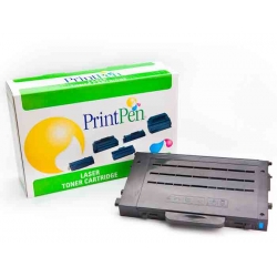 SAMSUNG CLP-510 Toner Muadil Cyan (Chip dahil) CLP-510D2C